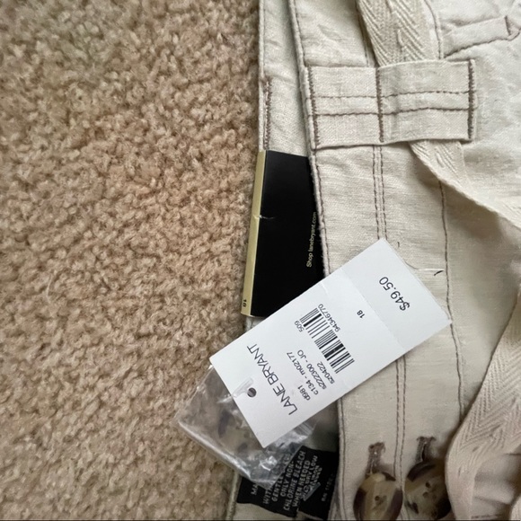 Brand new linen pants. With tags - Picture 2 of 3
